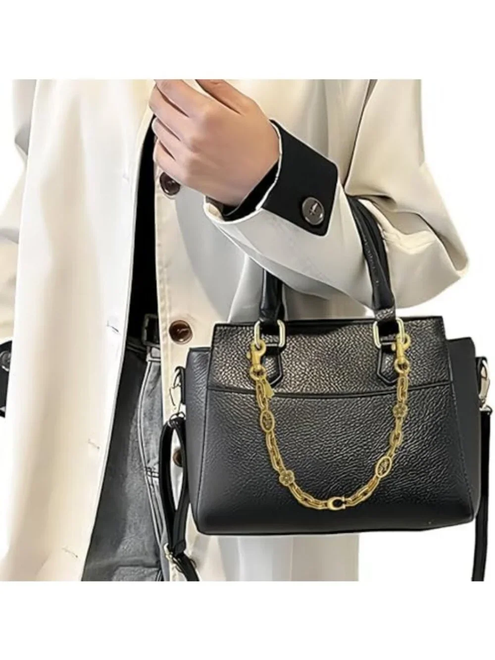 Versatile Bag Chain Charm Set | Decorative Purse Extender & C Charm Accessory